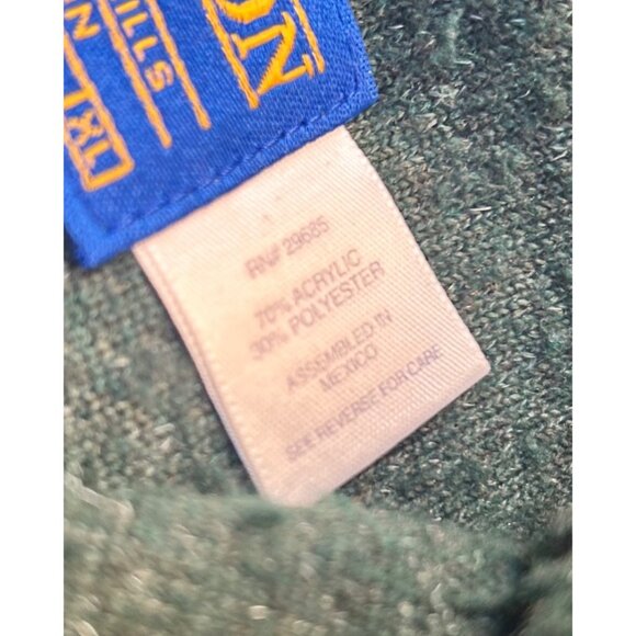 Pendleton Green Sherpa Fleece Half-Zip Pullover Size XL - Picture 4 of 7